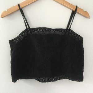 AEO Boho Lace Crop Top